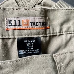 5.11 TACTICLE BRAND MEN'S TACLITE PRO TACTICAL PANTS 36Wx32L